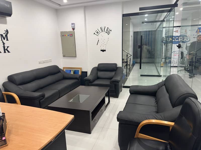 Fully Furnished 8 Marla Office Available For RENT In DHA Phase 3 Y block 28