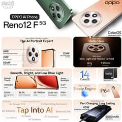 Oppo Reno 12F 5G (12/256GB) On Easy Installment Plan