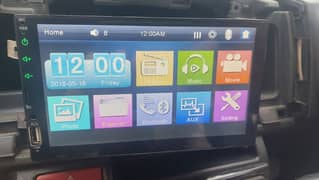 car screen touch with camera