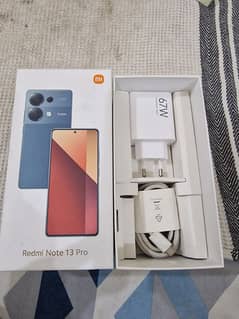 Redmi Note 13Pro 8+8/256gb dual SIM Official Pta Approved Box charger