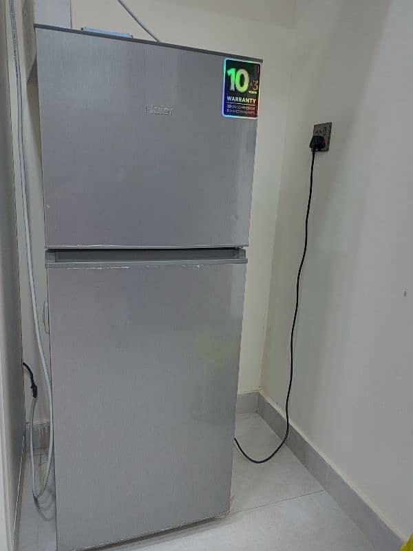 Haier fridge small size like brand new , with 8.5 years warranty 0