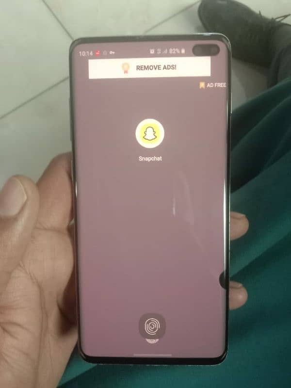 Samsung S10 plus 8/128 official pta Approved 1