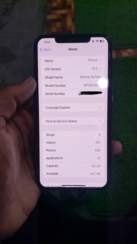 IPHONE Xs Max 64Gb (Non PTA) 0