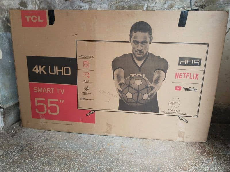 kharab led 55" Tcl 0