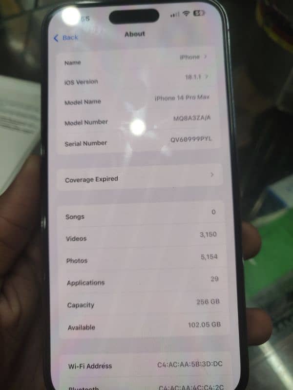 iphone 14 pro max 256 gb offical pta approved 9