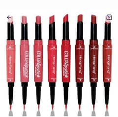 2 in matt lipstick lipliner pack of 8