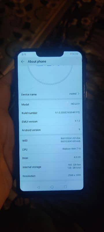 Huawei nova 3i 4gbram 128gbrom 0