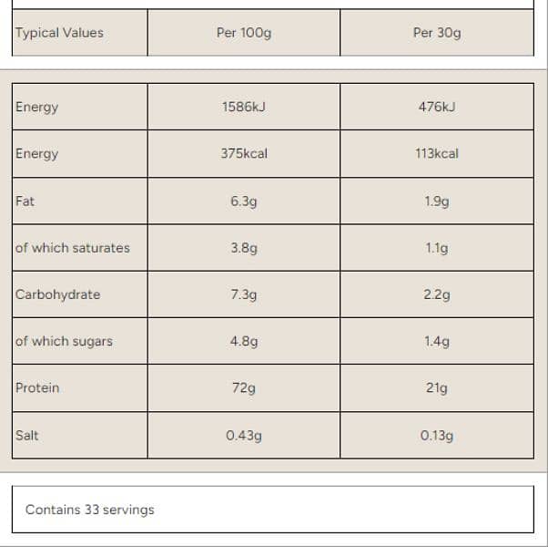 My Protein Impact Whey Protein 1kg (Vanilla Flavor) 1