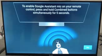 Haier H32K800X 32" Android Google TV New LED 3 days used only