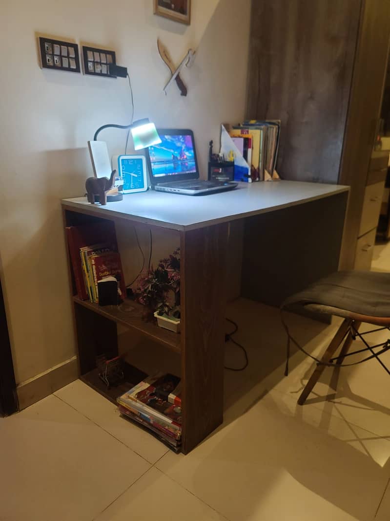 Bedroom set with Mattress and coupboard and study table 5