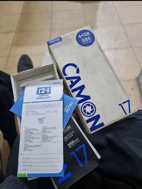 Tecno camon 17 6