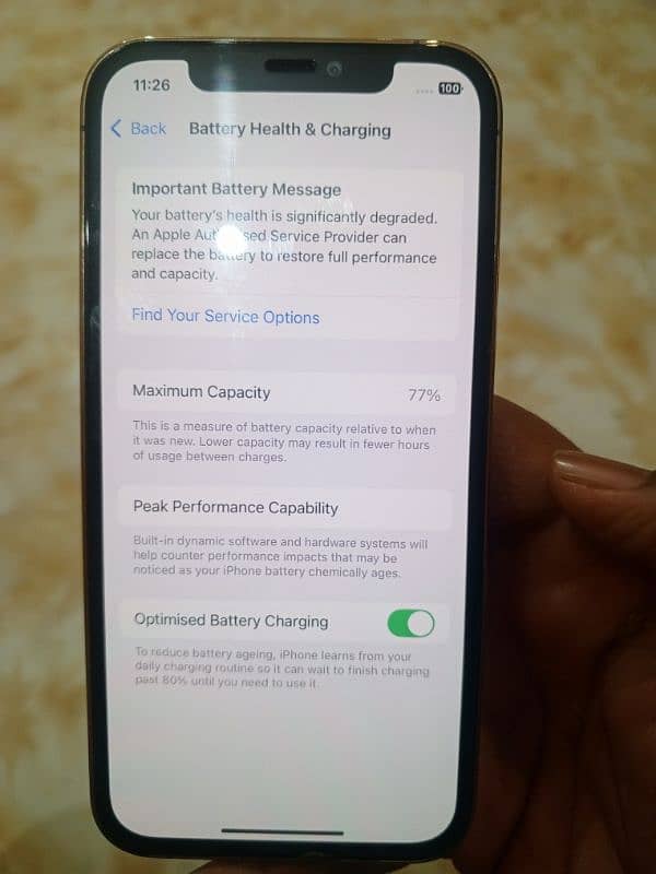 iphone 12 pro jv 128 gb battery health 77 servics all ok 0