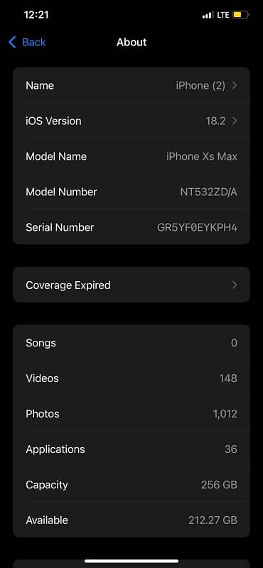 iPhone XS Max - 256Gb - Non PTA Approved Glitches - 100% Health 4