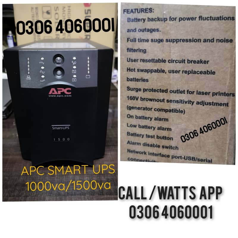 Apc Smart Ups Sua 3000i long backup model fresh stock 5