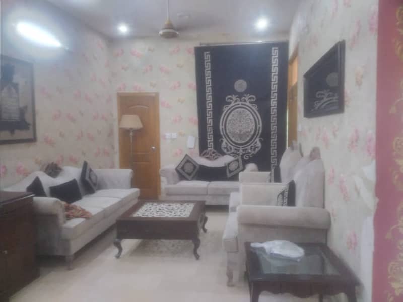 5 marla full furnished 1st floor for rent 10