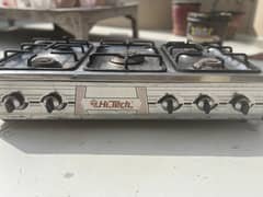 HI-TECH 05 Burner Stove for Sale. (Very Good Condition - ALL OK)