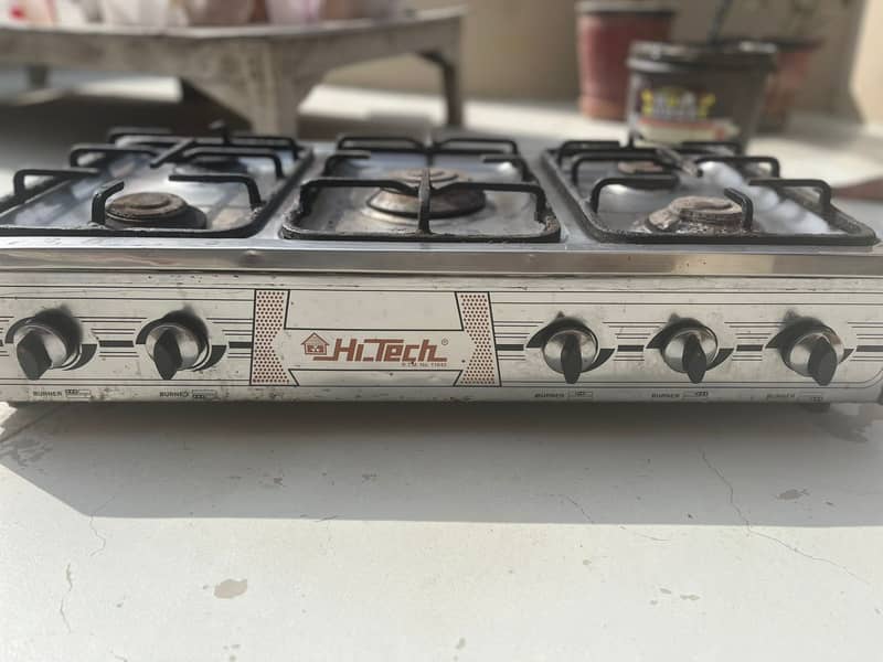 HI-TECH 05 Burners Stove for Sale. (Very Good Condition - ALL OK) 0