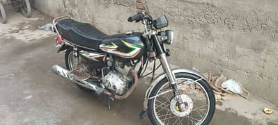 honda CG 125  black color