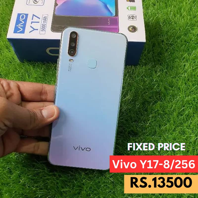 Vivo Y17 8gb Ram 256gb  Dual Sim Approved  5000 Battery 2