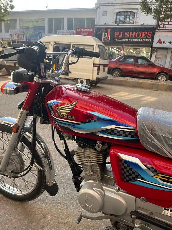 Honda 125 red ziro meter jesi 4