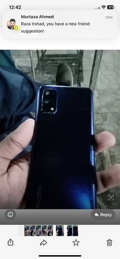 realme 7pro 8/35000128 no open repair no box only fone box missing