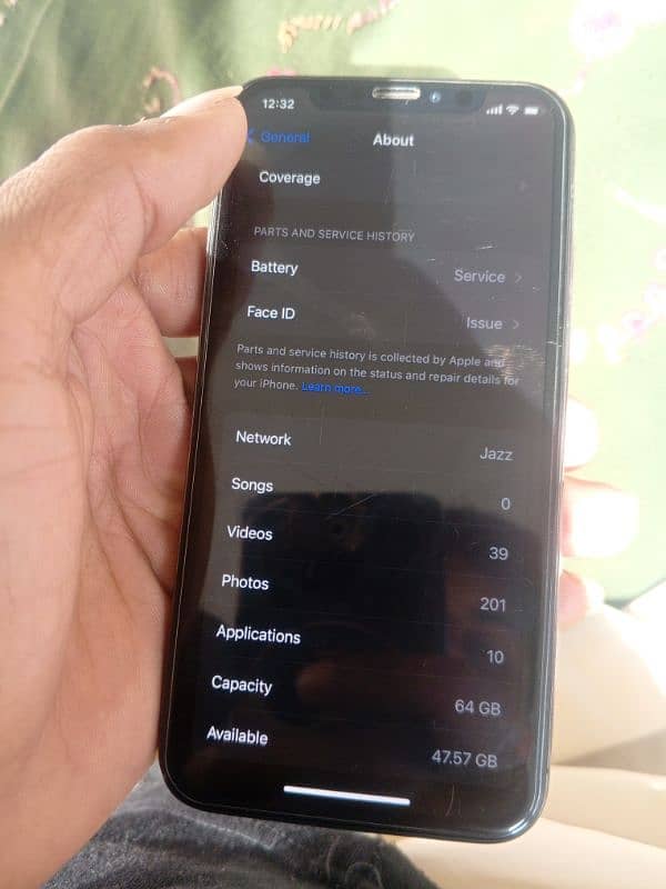 iphone X 64 GB Non PTA sale Exchange Oppo vivo Tecno Infinix redme 3