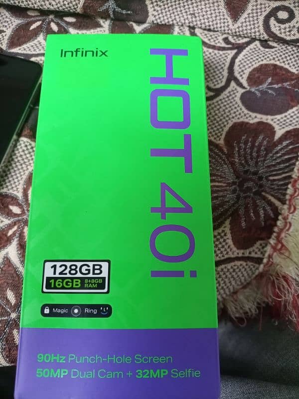 INFINIX HOT 40 i 8+8GB RAM 128GB MEMORY. whtsapp nmbr  03105055013 1