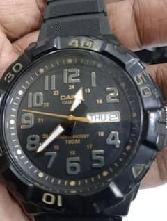 Casio Japan day and date watch 5474 MRW-210 H