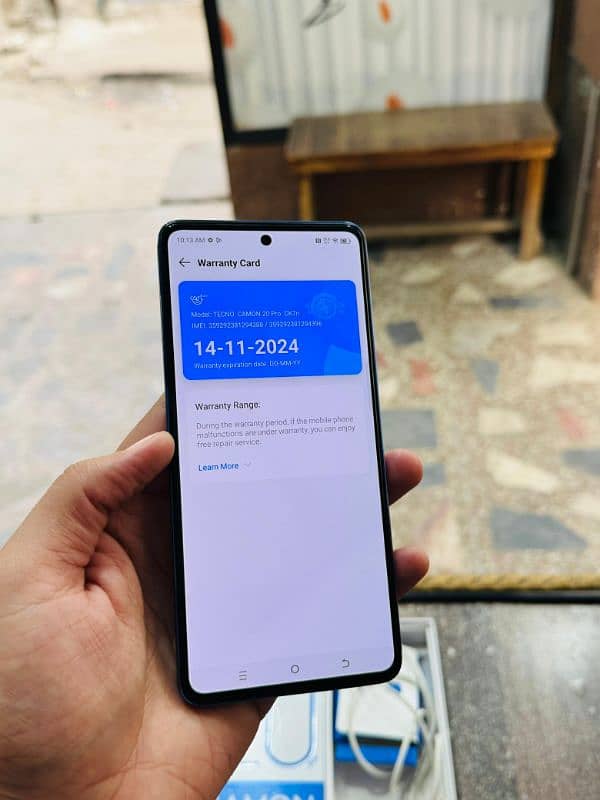 Tecno Camon 20 Pro Complete Box 6