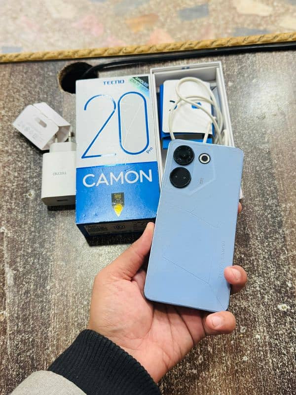 Tecno Camon 20 Pro Complete Box 7