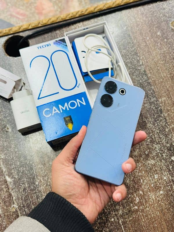 Tecno Camon 20 Pro Complete Box 8