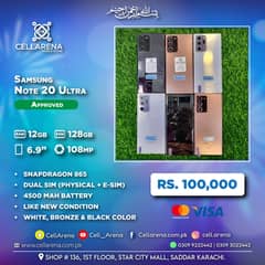 Cellarena Samsung Note 20 Ultra Approved