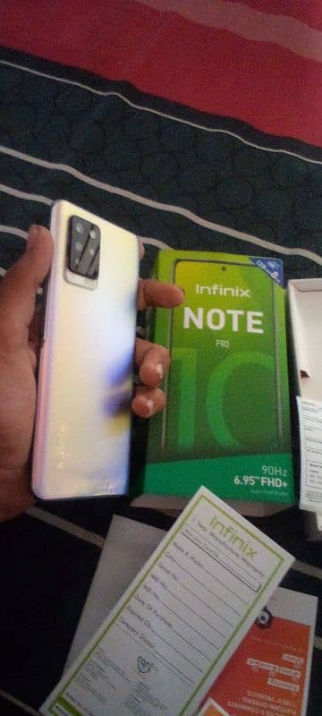 Infinix Note 10pro 8GB 128GB With Box 0