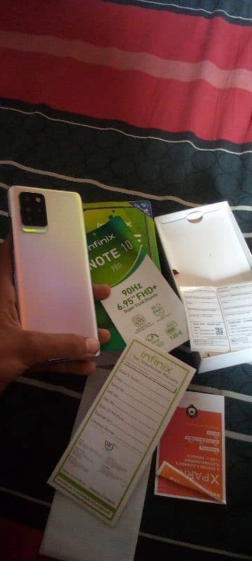 Infinix Note 10pro 8GB 128GB With Box 3