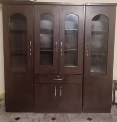 showcase | wooden showcase | showcase for sale | crockery cupboard