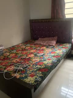 Double Bed Available for Sale (without matress)