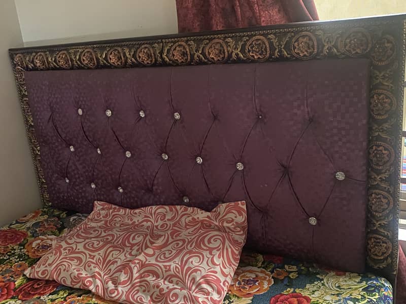 Double Bed Available for Sale (without matress) 2