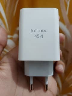 Original fast charger infinix note 30