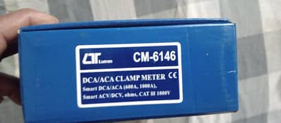 Lutron DCA/ACA Clamp Meter Model CM-6146