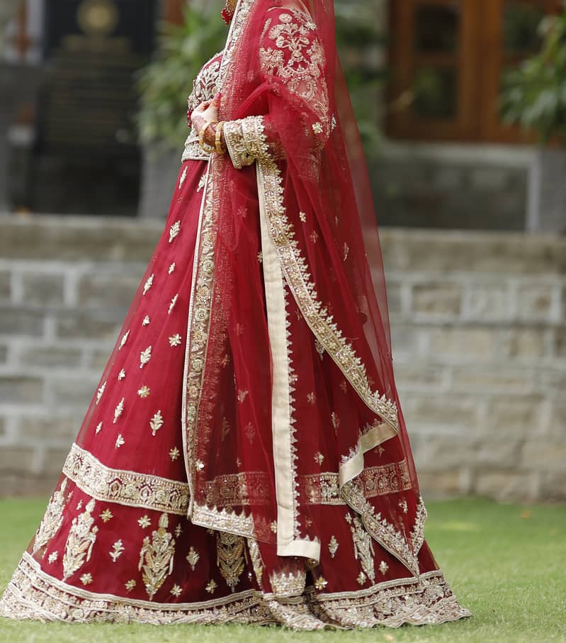 Bridal Dress ( Blood Colour) 1