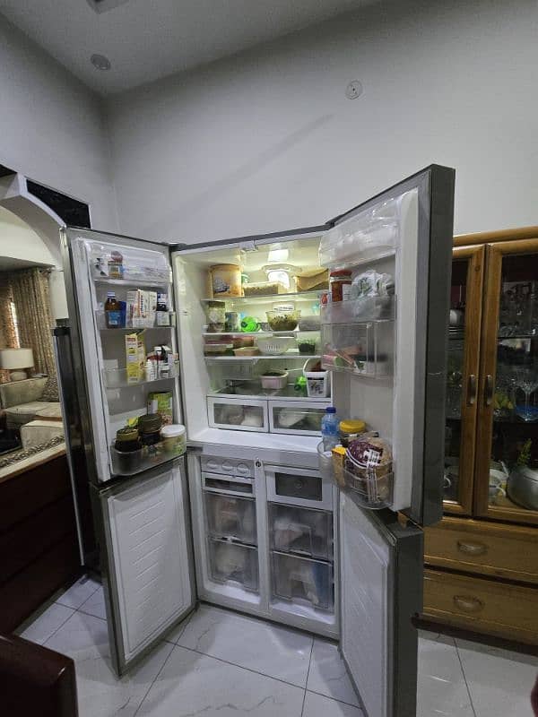 Kenwood fridge and freezer side by side and Dawlance small size fridge 5