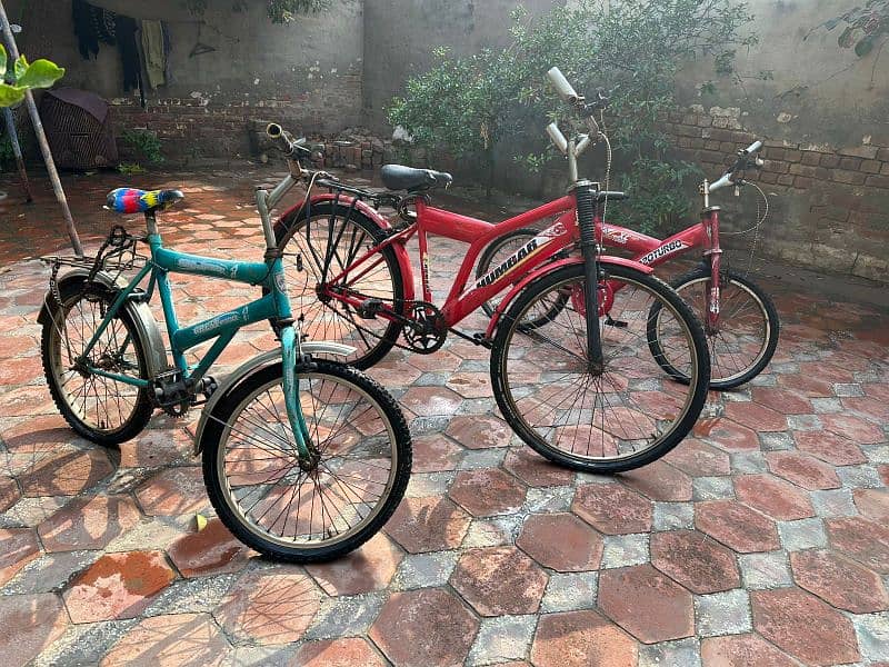 3 bicycle for sale 0