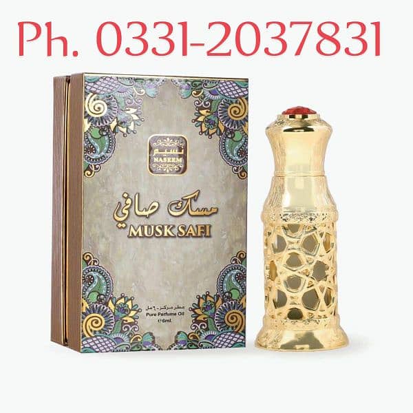 Musk Safi 6ml ittar by Naseem Perfumes 0