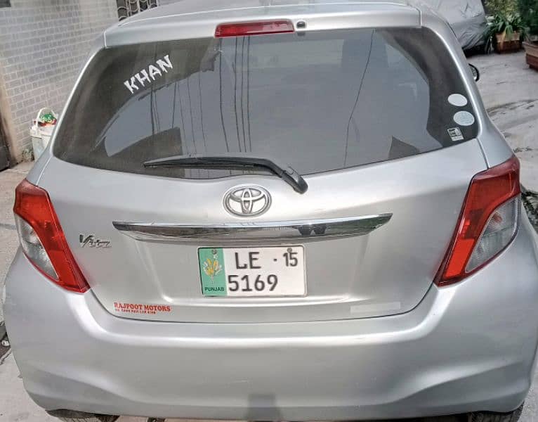 Toyota Vitz Automatic Model 2011 Register 2015 3