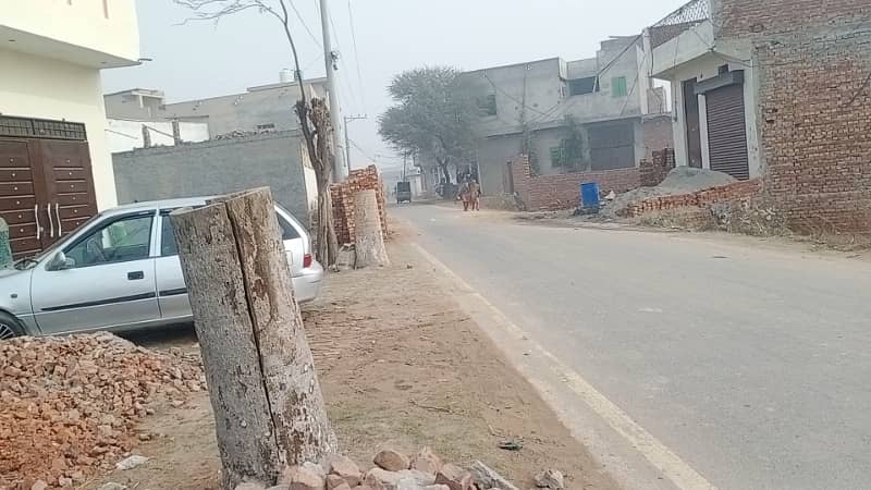 4 Marla Plot On 50ft carpeted road near new defence road Kahna nau Lahore 2