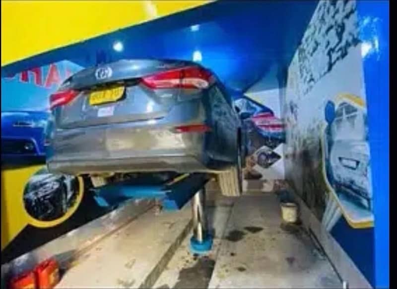 6.5ton lift car wash service station in best price 4