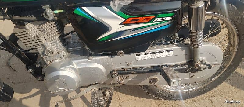 Honda 125 2023 model 10/10 condition all Punjab number 03053372873 3