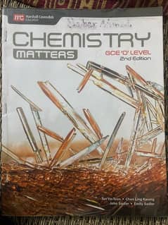 Chemistry. Matters GCE ‘O’LEVEL 2nd Edition