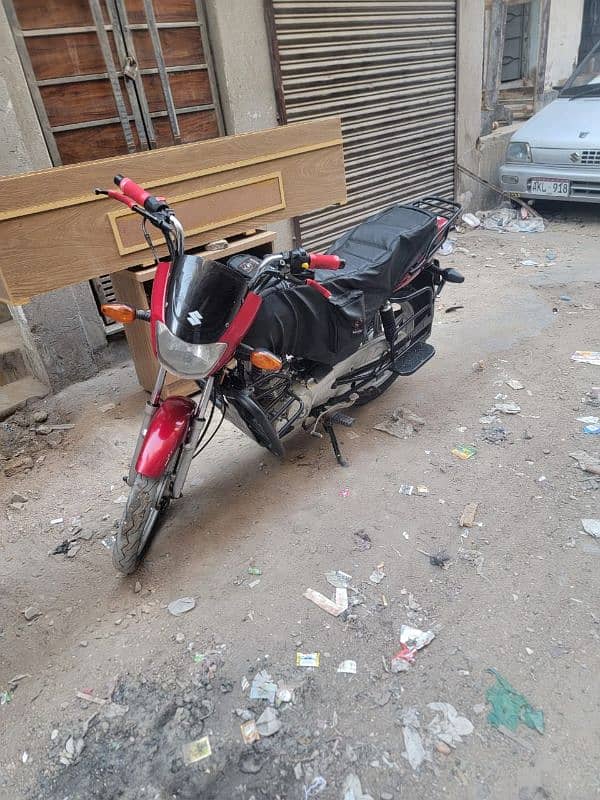 Suzuki GD110 best condition Lahore number he 1