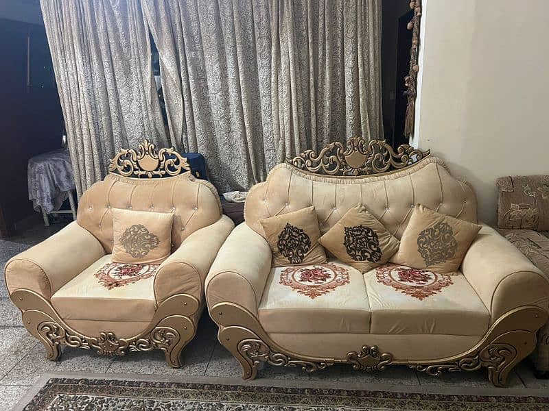 sofa set few month used 0